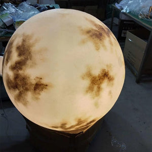 Nordic Modern Full Moon Chandelier