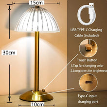 Load image into Gallery viewer, Retro Led Table Desk Lamp Bar Rechargeable Lamp