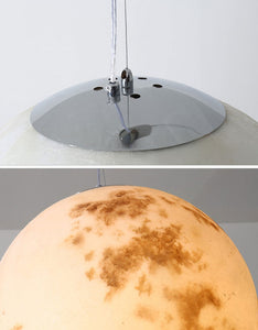 Nordic Modern Full Moon Chandelier