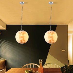 Nordic Modern Full Moon Chandelier