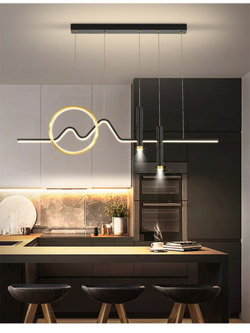 Image of Nordic Modern Minimalist Led Chandelier