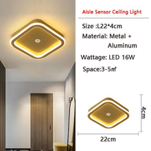 Load image into Gallery viewer, Human PIR Motion Sensor LED Ceiling Lamp for Bedroom Corridor