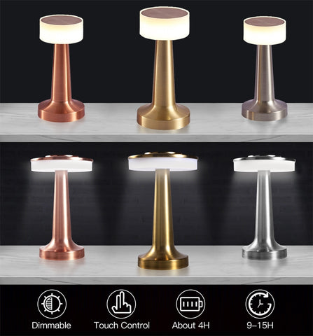 Image of Retro Bar Table Led Lamp