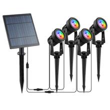 Load image into Gallery viewer, Solar Spotlight Waterproof IP65 Solar Powered LED