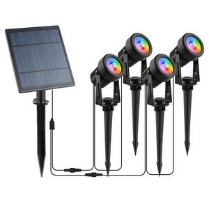 Solar Spotlight Waterproof IP65 Solar Powered LED