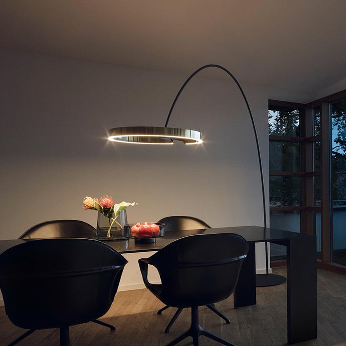 Creative Led Floor Light Round Rings