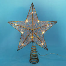 Load image into Gallery viewer, Christmas Tree Topper LED Star Tree Topper Battery Operated