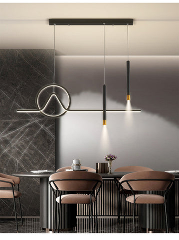 Image of Nordic Minimalist Decoration Led Chandelier