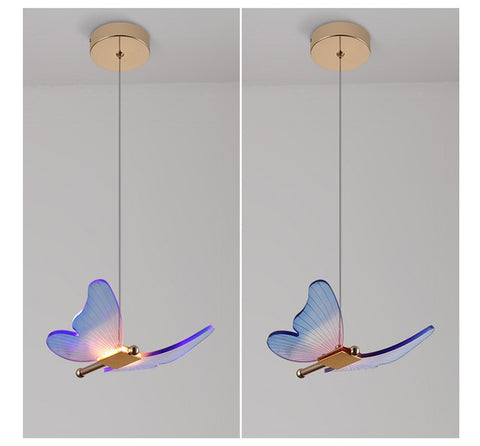Image of New Butterfly Nordic Pendant Lights Lamp