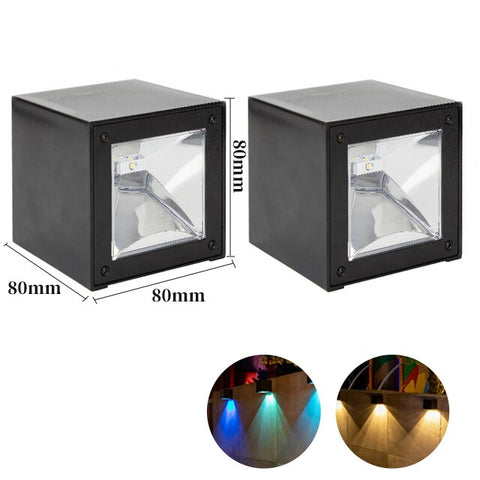 Image of LED Wall Lamp Solar Light Sunlight Sensor IP65 Waterproof