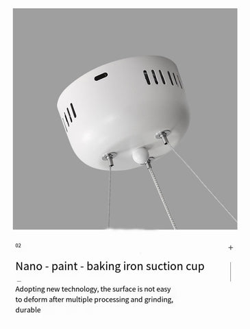 Image of Modern Cloud LED Ceiling Pendant Chandelier