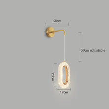 Load image into Gallery viewer, Luxury Gold Nordic Interior LED Wall Light Fixture