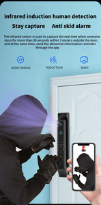 New Fingerprint Door Lock 3D Face Recognition Smart Door Lock