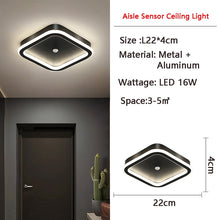 Load image into Gallery viewer, Human PIR Motion Sensor LED Ceiling Lamp for Bedroom Corridor