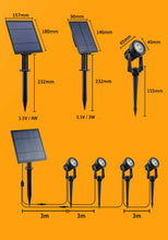 Load image into Gallery viewer, Solar Spotlight Waterproof IP65 Solar Powered LED