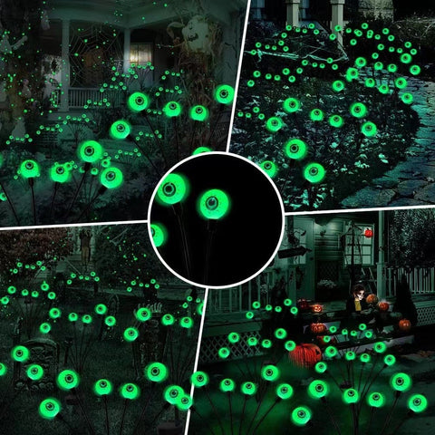Image of Halloween Eyeballs Terror Solar Lights IP65 Waterproof