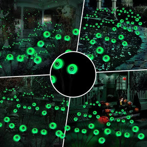 Halloween Eyeballs Terror Solar Lights IP65 Waterproof