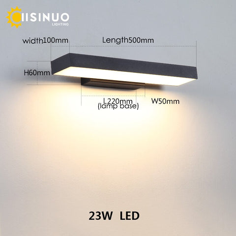 Image of LED Dusk to Dawn Motion Sensor Outdoor Modern Lights IP54