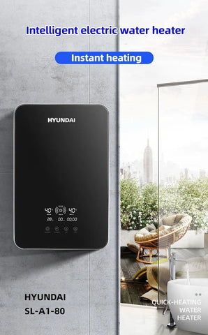 Image of HYUNDAI Electric Water Heater Bathroom Shower Instantaneous Rapid Heating