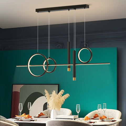 Image of Nordic Modern Minimalist Led Chandelier