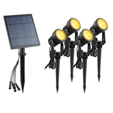 Load image into Gallery viewer, Solar Spotlight Waterproof IP65 Solar Powered LED