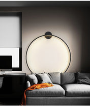 Load image into Gallery viewer, New Modern LED Wall Lights Circle Background Decoration Lamps