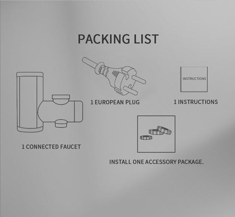Image of Instant Electric Hot Water Faucet Adapter