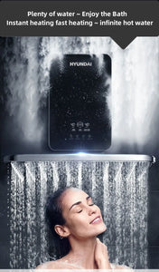 HYUNDAI Electric Water Heater Bathroom Shower Instantaneous Rapid Heating