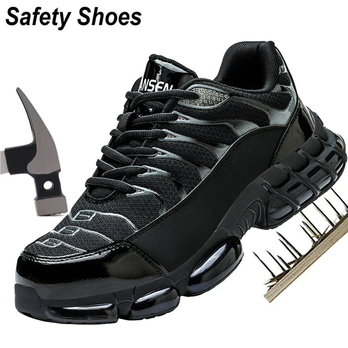 New Safety Indestructible Shoes Anti-Smash Anti-Puncture Work Shoes