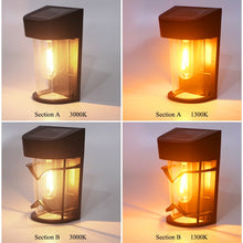 Load image into Gallery viewer, Vintage Solar Powered Lamp Outdoor for Garden Decoration Waterproof IP54