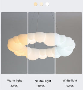 Modern Cloud LED Ceiling Pendant Chandelier