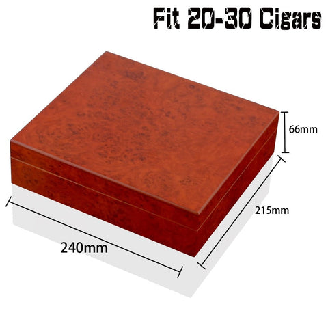 Image of Cedar Wood Portable Cigar Humidifier Box