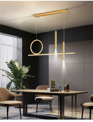 Image of Nordic Modern Minimalist Led Chandelier