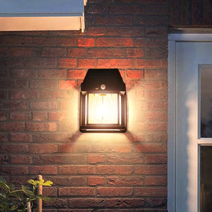 New Outdoor Solar Power Lamp with Motion Sensor