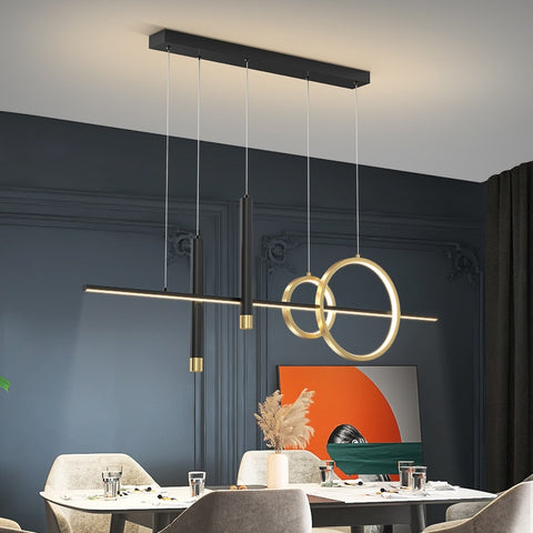 Image of Nordic Modern Minimalist Led Chandelier