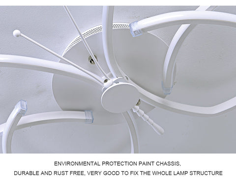 Image of Modern LED Butterfly LED Ceiling Lamp Dimmable