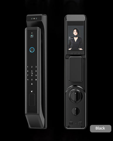 Image of New Fingerprint Door Lock 3D Face Recognition Smart Door Lock