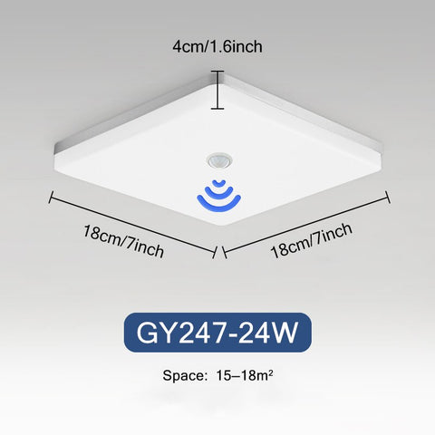 Image of PIR Motion Sensor Smart Led ceiling lamp