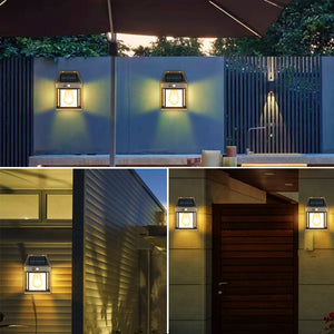 New Outdoor Solar Power Lamp with Motion Sensor