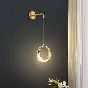 Luxury Gold Nordic Interior LED Wall Light Fixture