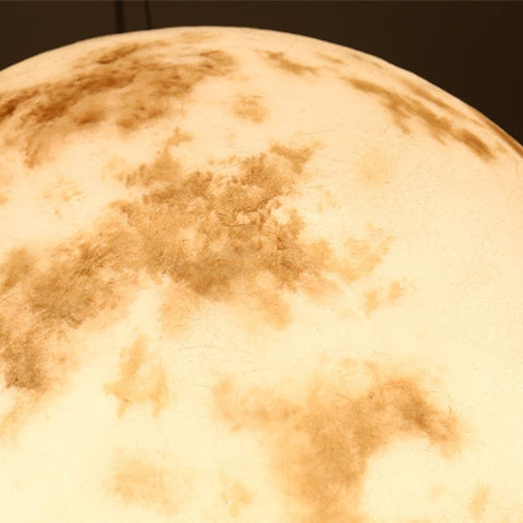 Image of Nordic Modern Creative Full Moon Chandelier