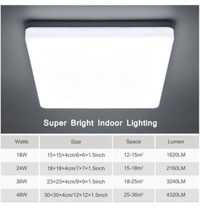 PIR Motion Sensor Smart Led ceiling lamp