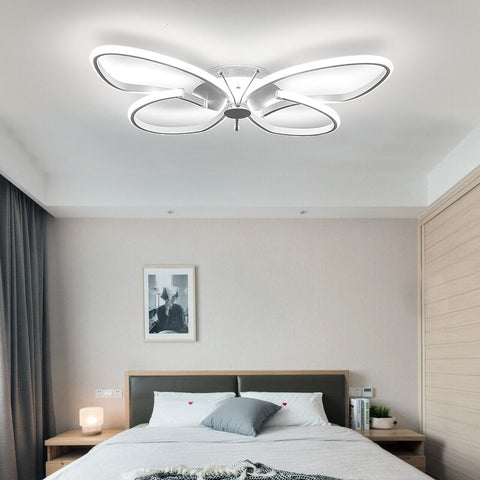Image of Modern LED Butterfly LED Ceiling Lamp Dimmable