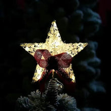 Load image into Gallery viewer, Christmas Tree Topper LED Star Tree Topper Battery Operated