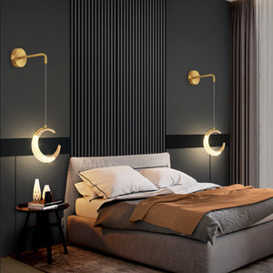 Luxury Gold Nordic Interior LED Wall Light Fixture