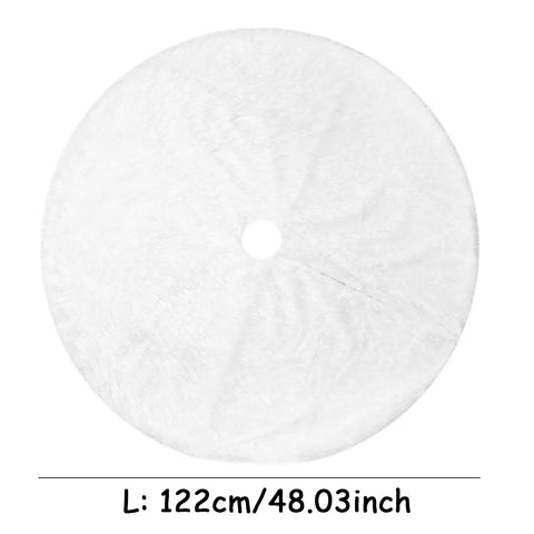 Image of White Christmas Tree Skirt 78/90/122cm
