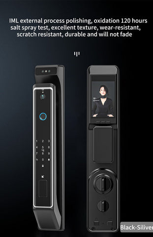 Image of New Fingerprint Door Lock 3D Face Recognition Smart Door Lock