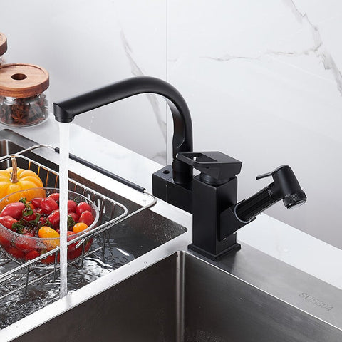 Image of Kitchen Sink Faucet Flexible Pull Out on Sale