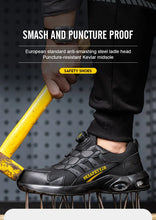 Load image into Gallery viewer, Indestructible Lightweight Work Shoes Safety Shoes Rotating Button