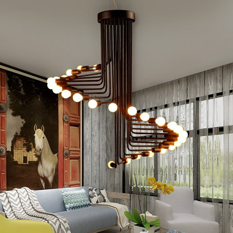 Image of Nordic LED Lamps Living Room - Chandeliers